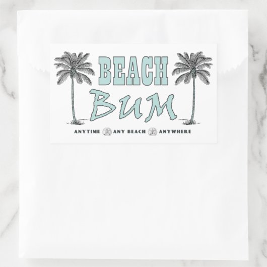 Beach Bum Stickers (Tas)