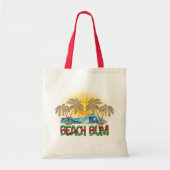 Beach Bum Summer Canvas tas (Voorkant)