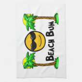 Beach Bum Sunshine & Palm Trees Theedoek (Verticaal)