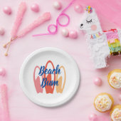 Beach Bum Surfer Party Bord (Feest)