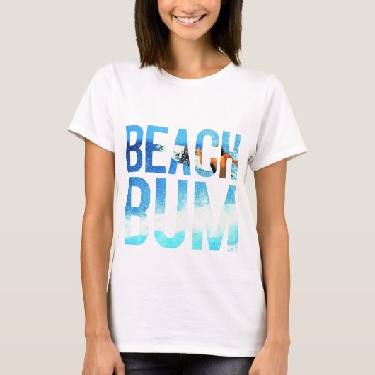 beach bum t-shirt (Voorkant)