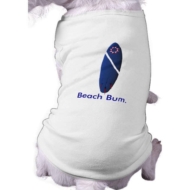 Beach Bum T-shirt (Achterkant)