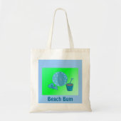 Beach Bum Tote Bag (Voorkant)
