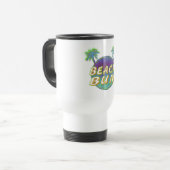 Beach Bum Travel Mug Reisbeker (Voorkant links)