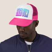 BEACH BUM Trucker Hat Pet (In situ)