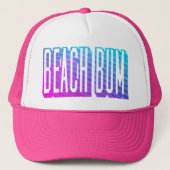 BEACH BUM Trucker Hat Pet (Voorkant)