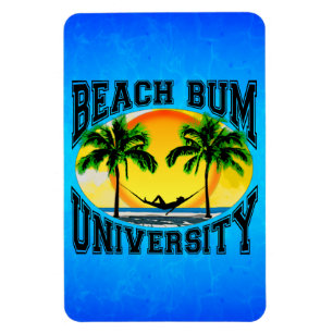 Beach Bum University Magneet
