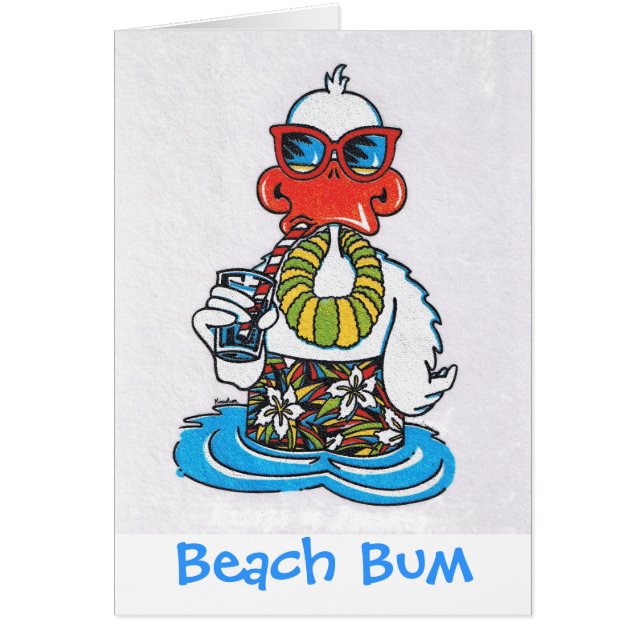 Beach Bum Vacation (Voorkant)