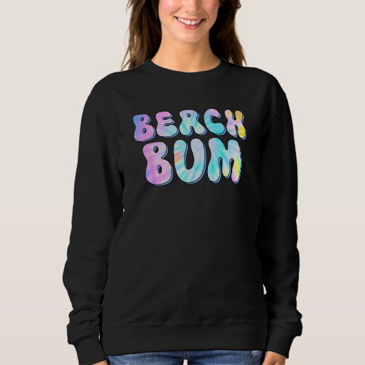 Beach Bum Vintage Trendy Trui (Voorkant)