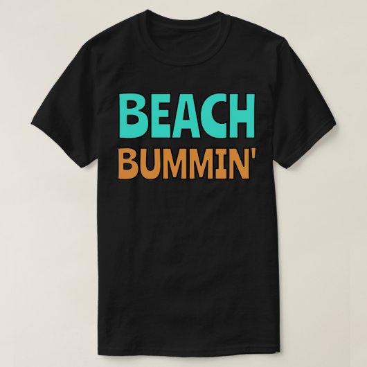 Beach Bummin T-shirt (Design voorkant)