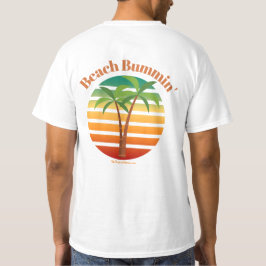 Beach Bummin - Tropisch Caraïbisch Beach Lover T-shirt
