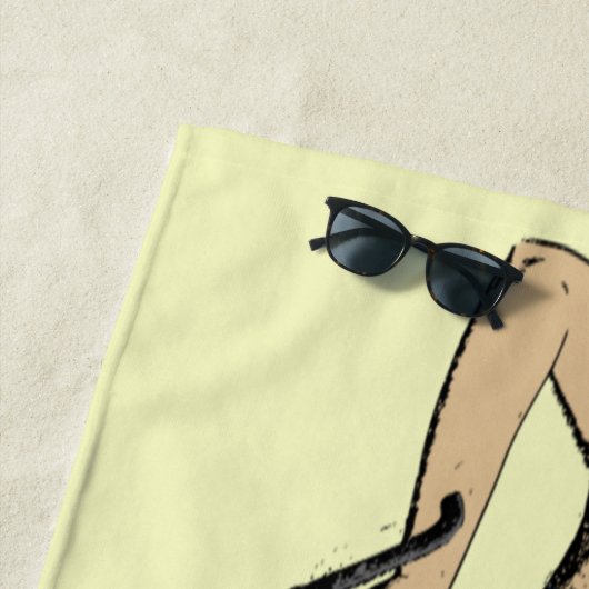 Beach Bumming Day Strandlaken (In situ)