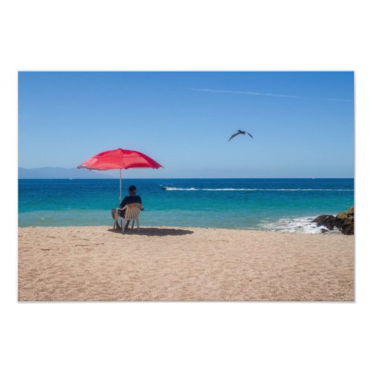 Beach Bumming Foto Afdruk (Voorkant)