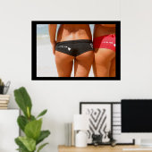 Beach Bums Poster (Thuiskantoor)