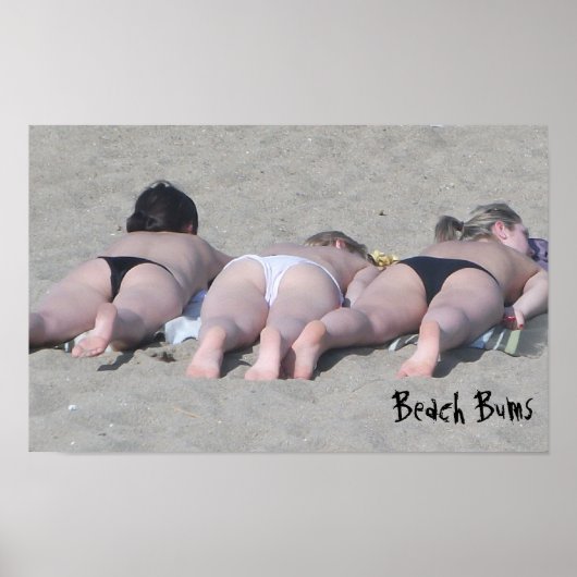 Beach Bums Poster (Voorkant)
