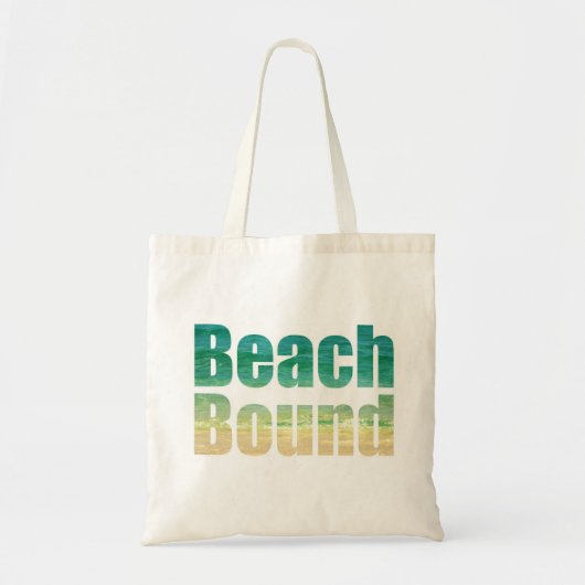 BEACH BUND GEZEGDE GRAPHIC LETTER BAG TOTE BAG (Voorkant)