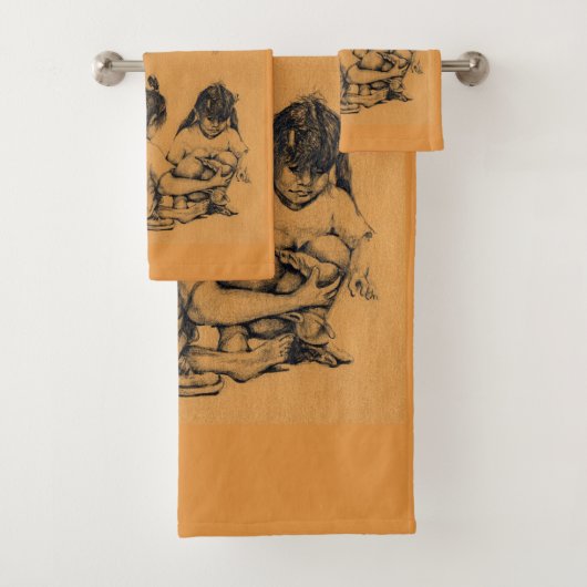 Beach Bunnies Bad Handdoek (Insitu)