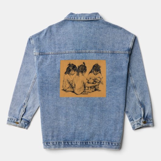 Beach Bunnies Denim Jacket (Achterkant)