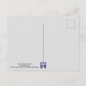 Beach Bunnies Rabbit Vacation Waterverf Art Post Briefkaart (Achterkant)