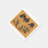 Beach Bunnies Servet (Hoek)