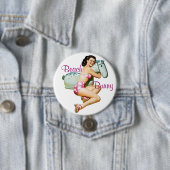 Beach Bunny Pin-Up Ronde Button 7,6 Cm (In situ)