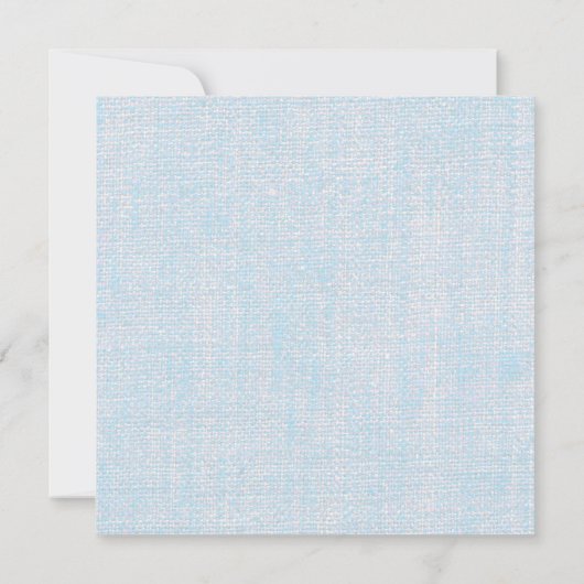 Beach Burlap Sand Dollar Bruids Douche Uitnodiging (Achterkant)