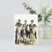 Beach Burros Briefkaart (Staand voorkant)