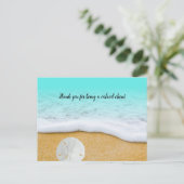 Beach Business Hartelijk dank voor uw advertentie- Briefkaart (Staand voorkant)