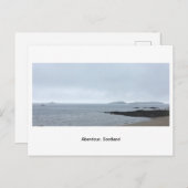 Beach by Aberdour Harbour Briefkaart (Voorkant / Achterkant)