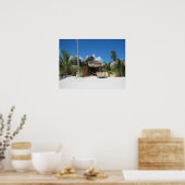 Beach Cabana Poster (Keuken)