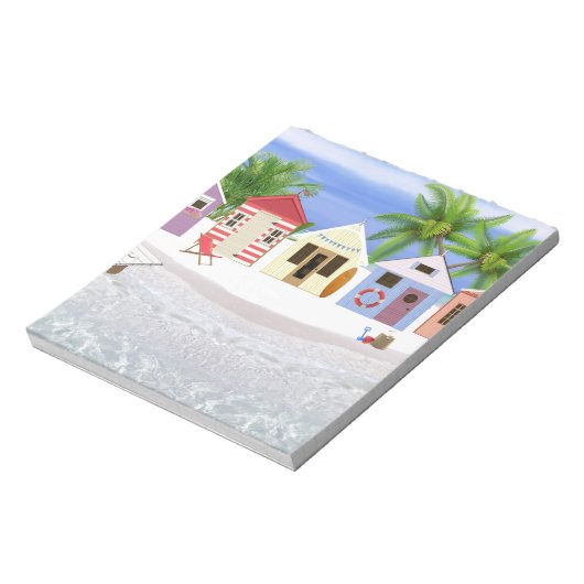 BEACH CABANAS NOTITIEBLOK (Linkerzijde)