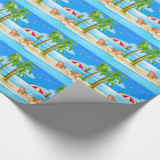 Beach Cadeaupapier (Hoek)