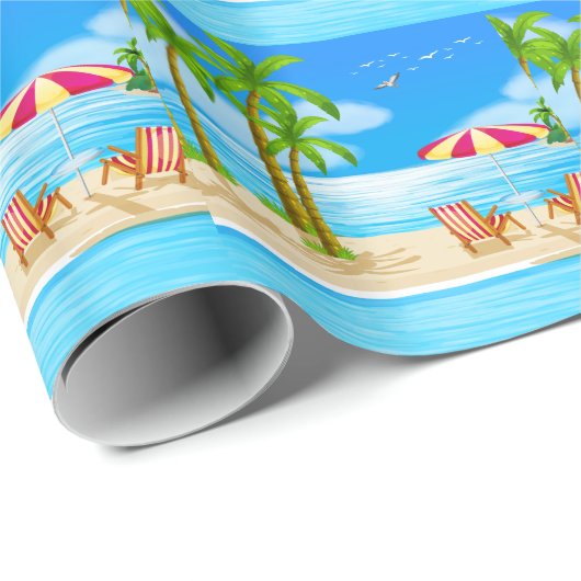 Beach Cadeaupapier (Rol Hoek)