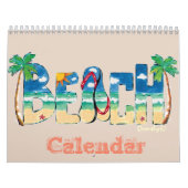 Beach Calendar Kalender (Hoes)