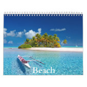 Beach Calendar Kalender (Hoes)