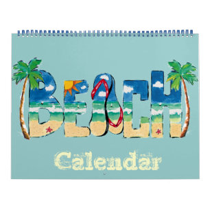 Beach Calendar Kalender