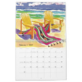 Beach Calendar Kalender (Feb 2027)