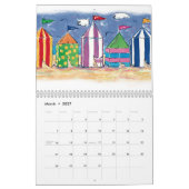 Beach Calendar Kalender (Mar 2027)