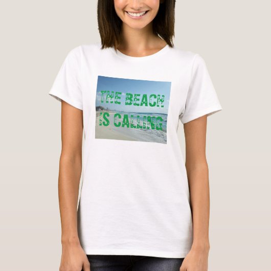 Beach Calling T-shirt (Voorkant)