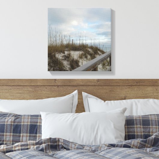Beach Canvas Afdruk (Insitu (Slaapkamer))