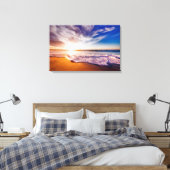 Beach Canvas Afdruk (Insitu (Slaapkamer))