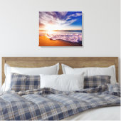 Beach Canvas Afdruk (Insitu (Slaapkamer))