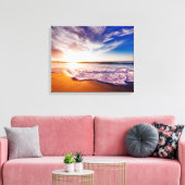 Beach Canvas Afdruk (Insitu (Woonkamer))