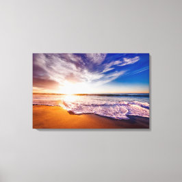 Beach Canvas Afdruk