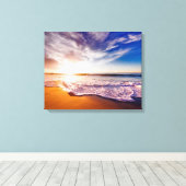 Beach Canvas Afdruk (Insitu (Houten vloer))