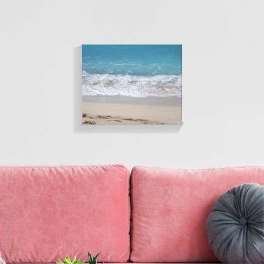 Beach Canvas Afdruk (Insitu (Woonkamer))