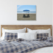 Beach Canvas Afdruk (Insitu (Slaapkamer))