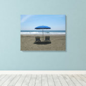 Beach Canvas Afdruk (Insitu (Houten vloer))