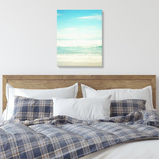 Beach Canvas Afdruk (Insitu (Slaapkamer))