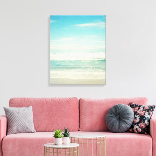 Beach Canvas Afdruk (Insitu (Woonkamer))
